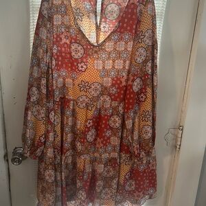 ANDREE BY UNIT - Fall Feels - Patterned Dress - 2x